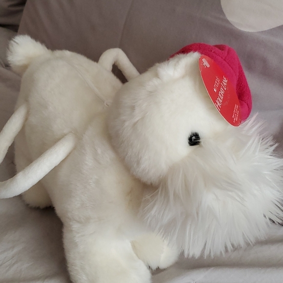 NWT plush yorkie purse - Picture 2 of 13